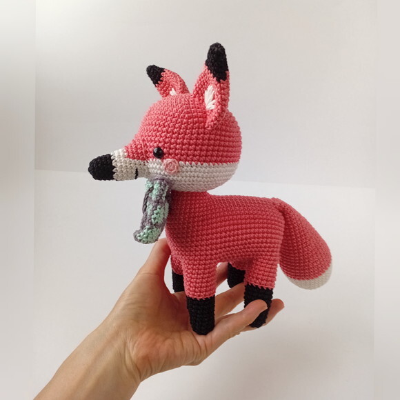 Lobo Guará Amigurumi