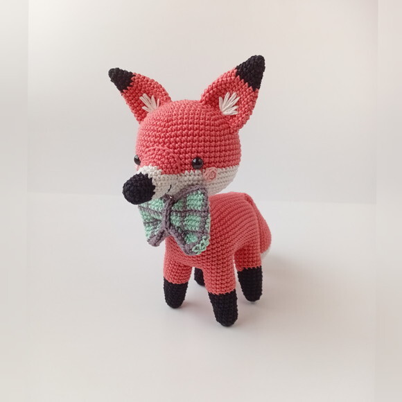 Lobo Guará Amigurumi