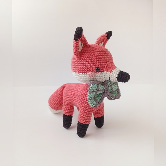 Lobo Guará Amigurumi