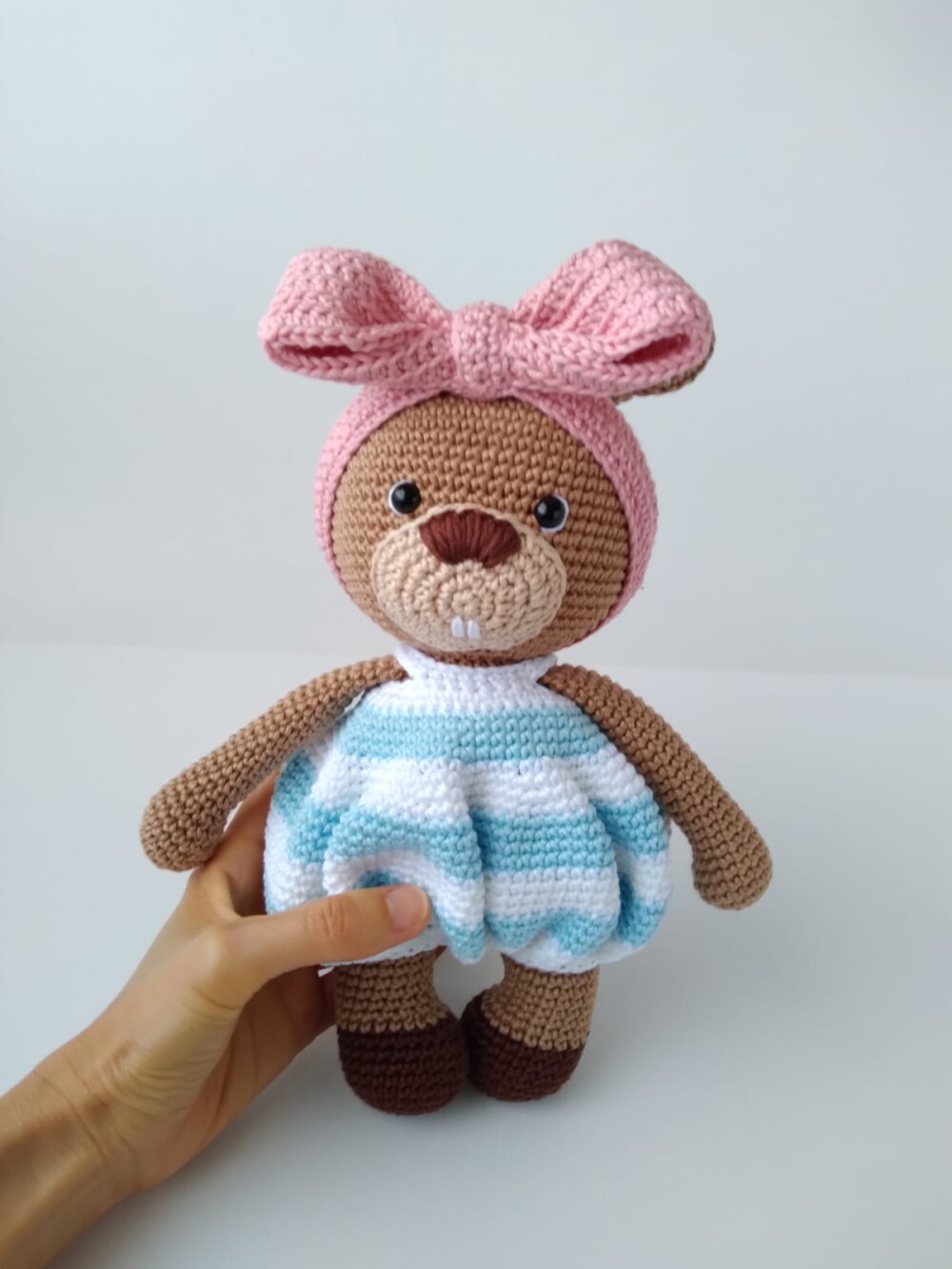 Castor amigurumi
