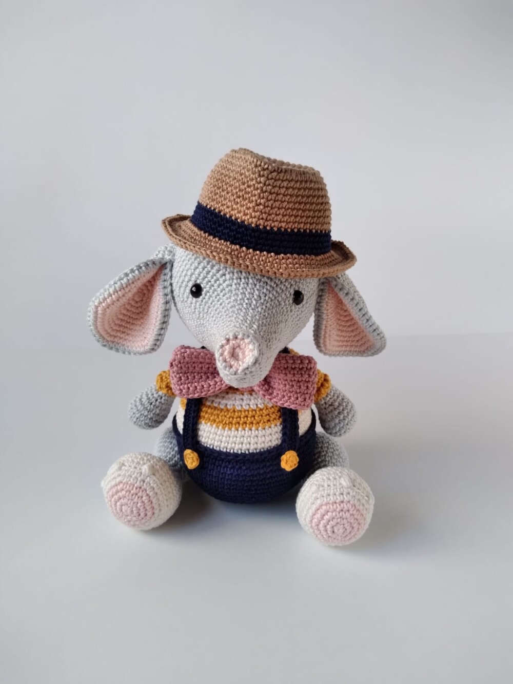 Elefante amigurumi