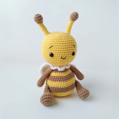 Abelhinha Meli - Amigurumi
