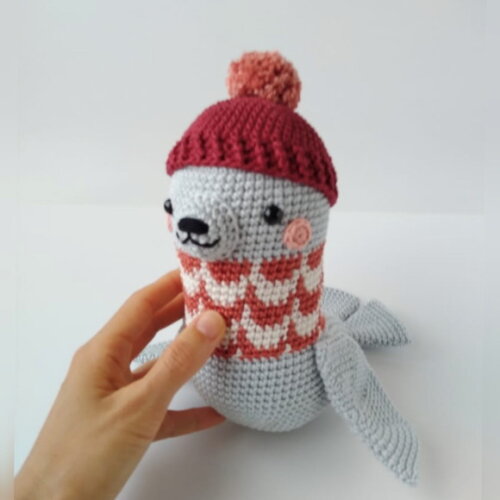 Amigurumi - Anderson, a Foquinha de Crochê