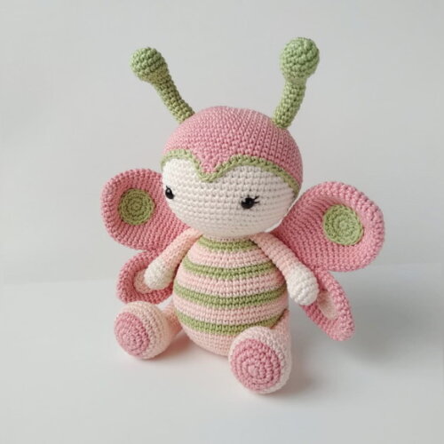 Amigurumi - Belinha, a Borboleta