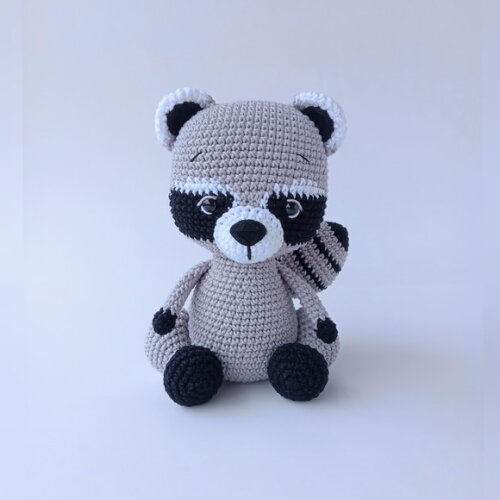 Amigurumi - Guaxinim Boris