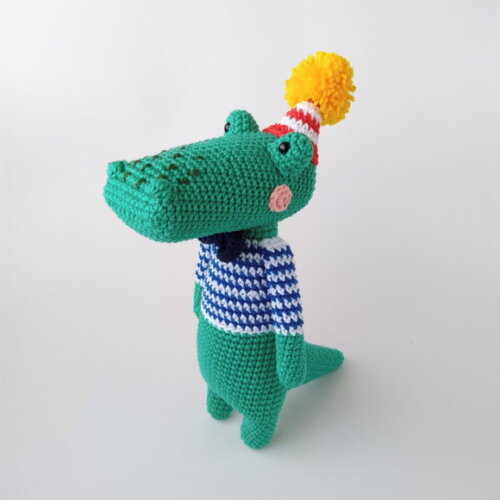 Amigurumi - Jacaré René