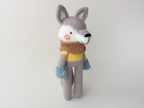 Amigurumi - Lobo Harry