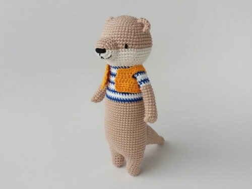 Amigurumi - Lontra Murray