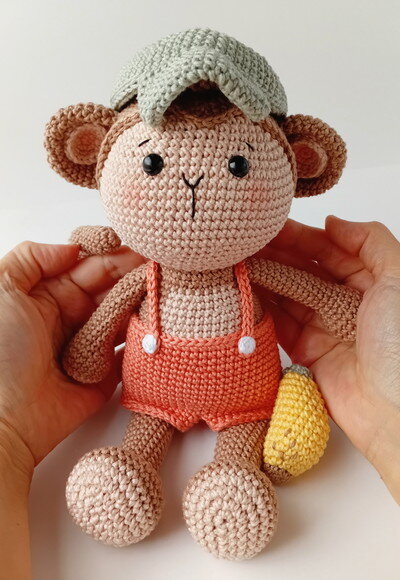 Amigurumi - Macaco Marcel