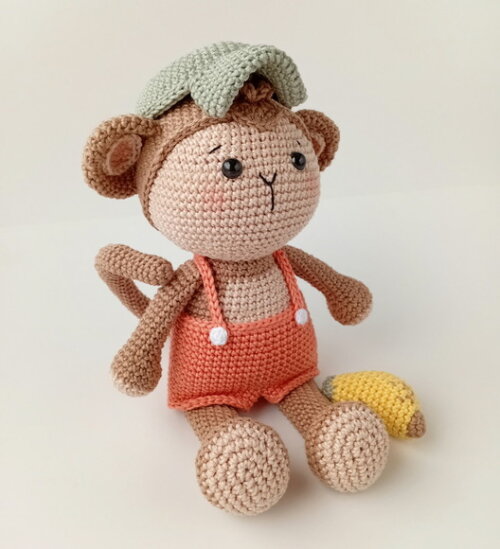 Amigurumi - Macaco Marcel
