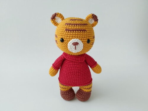 Amigurumi - Tigre Titou
