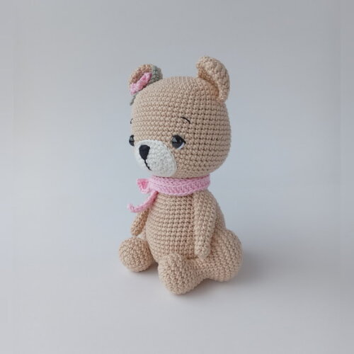 Amigurumi - Ursinha Amora