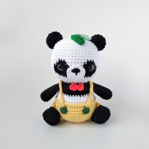 Amigurumi - Ursinho Panda Peter