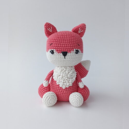 Raposa Tâmara - Amigurumi