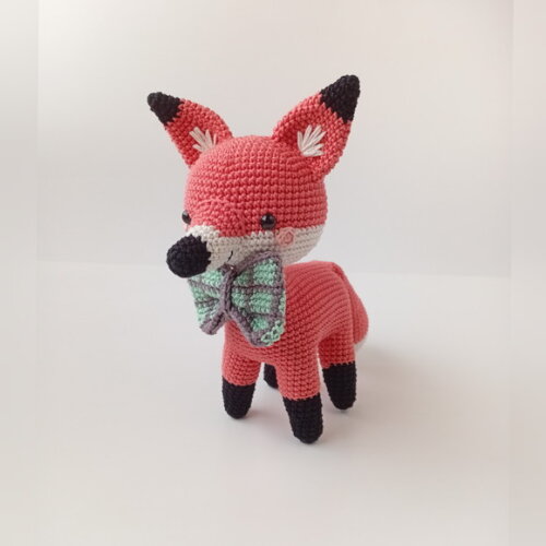 Lobo Guará Amigurumi
