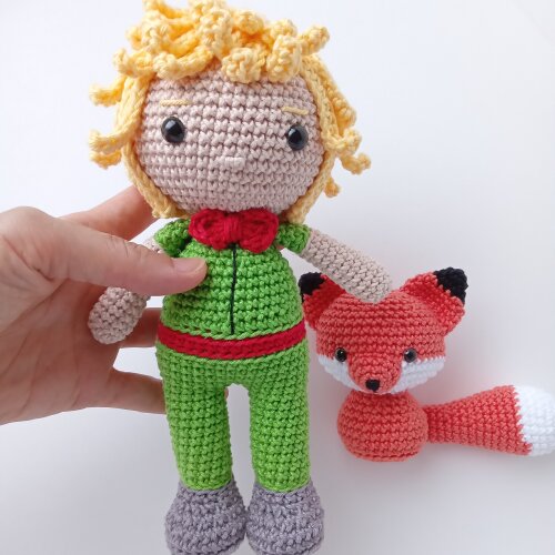 O Pequeno Príncipe amigurumi