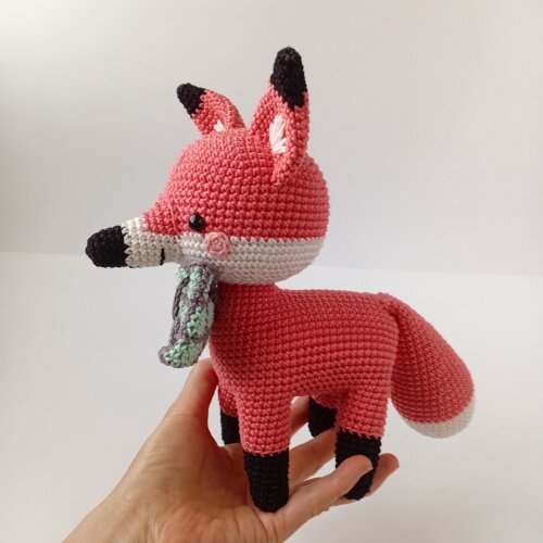 Lobo guará amigurumi Thomas