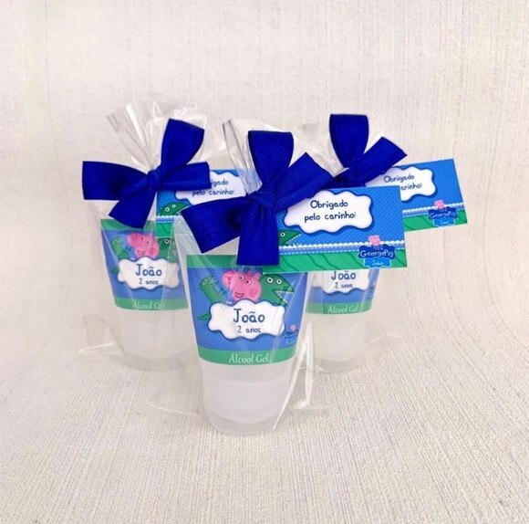 Álcool Gel 70% Lembrancinha Aniversário