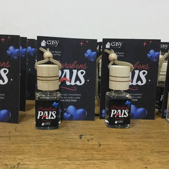 Aromatizador p/ Carro Brinde Dia dos Pais