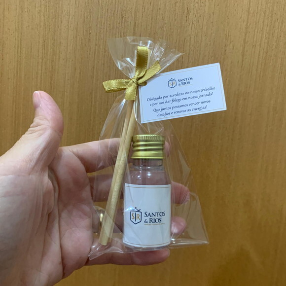 Brinde Corporativo Difusor com Logo Escritório Advocacia