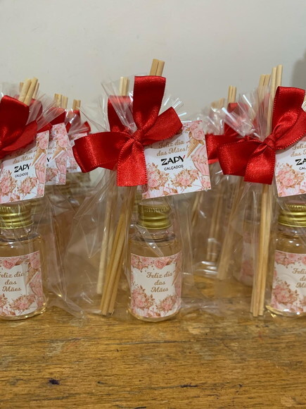 Brinde Dia das Mães Mini Aromatizador com Logo