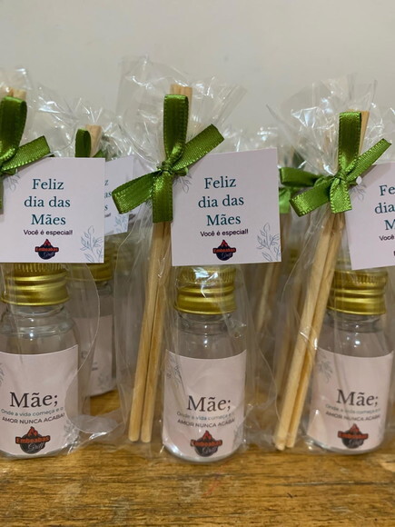 Brinde Dia das Mães Mini Aromatizador com Logo