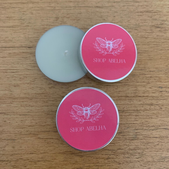 Brinde Empresarial Vela Aromática com Logo