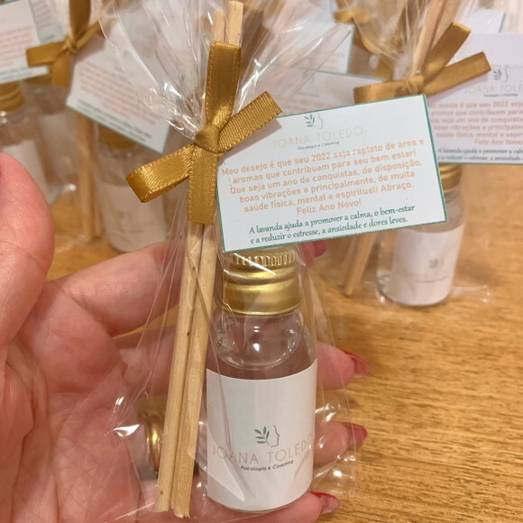 Brinde Psicologia Mini Aromatizador com Logo