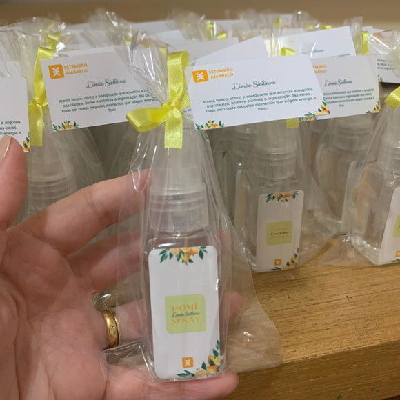 Brinde Setembro Amarelo Home Spray