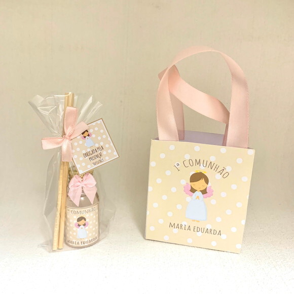 Kit Sacolinha personalizada + Aromatizador