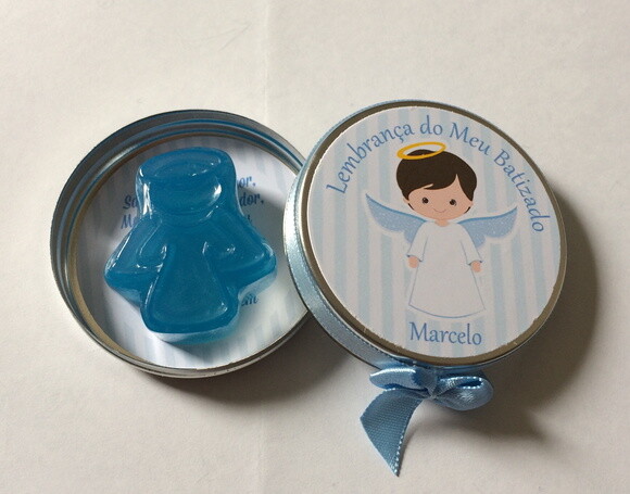 Latinhas Mint to be Batizado Anjinho
