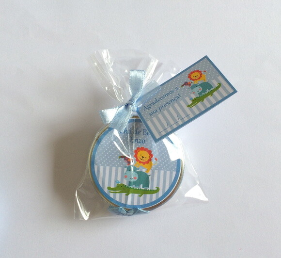 Latinhas Mint to be Safari Azul