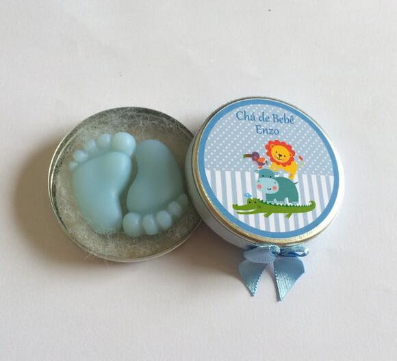 Latinhas Mint to be Safari Azul
