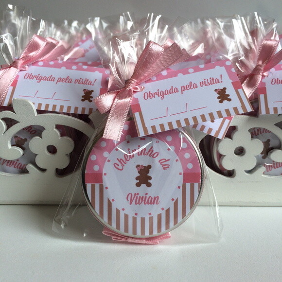 Latinhas Mint to be Ursinha rosa/marrom
