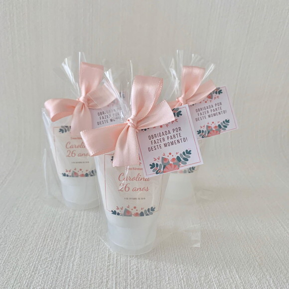 Lembrança creme Hidratante aniversário