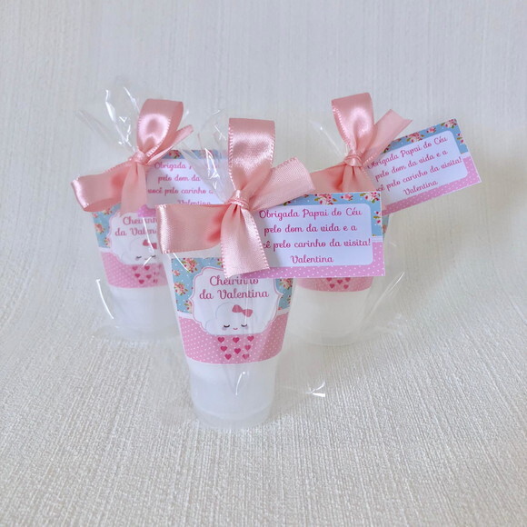 Lembrança Hidratante Floral Chuva de Amor