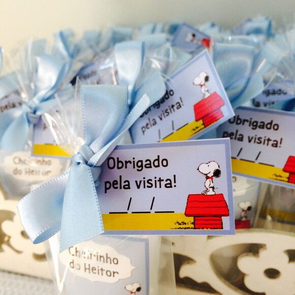 Lembrança Hidratante Snoopy Nascimento