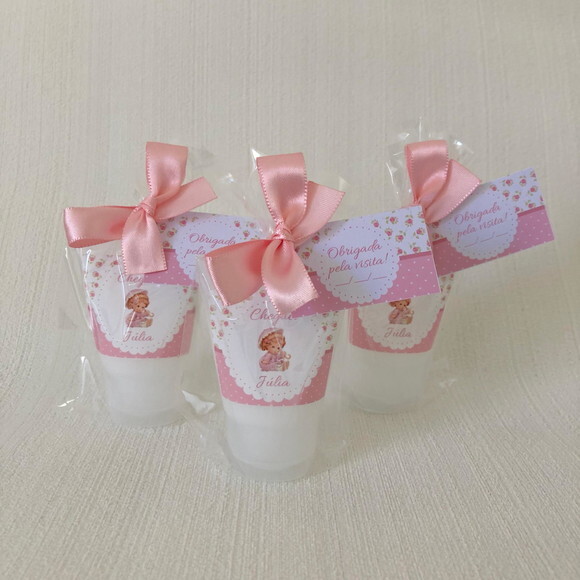 Lembrança Maternidade Hidratante Floral Boneca