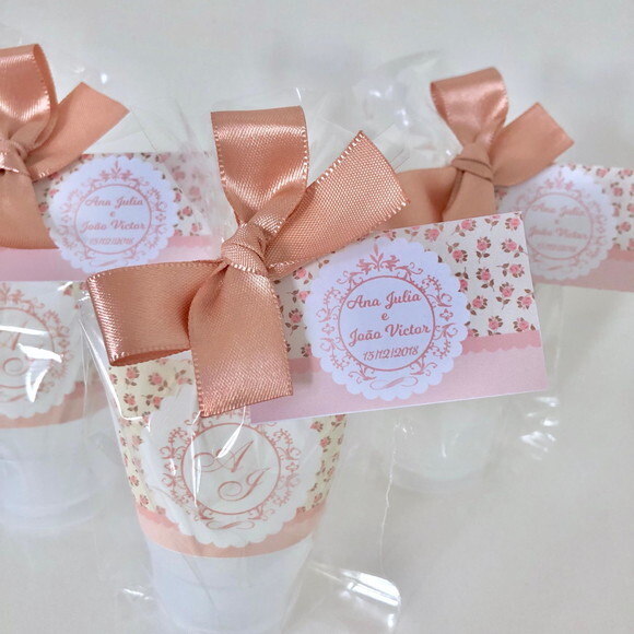 Lembrança para Casamento Hidratante Rosê