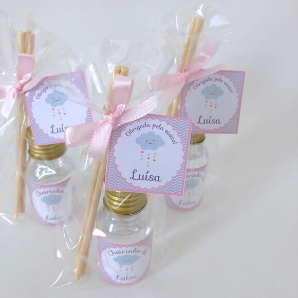 Lembrancinha Aromatizador Chuva de Bençãos