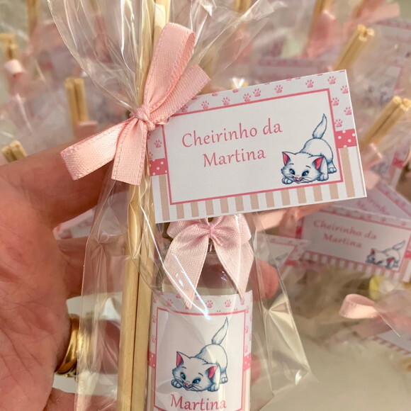 Lembrancinha Aromatizador Gatinha Marie