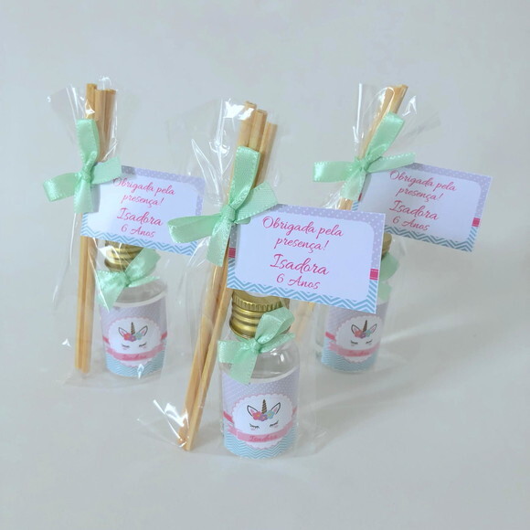 Lembrancinha Aromatizador Unicórnio