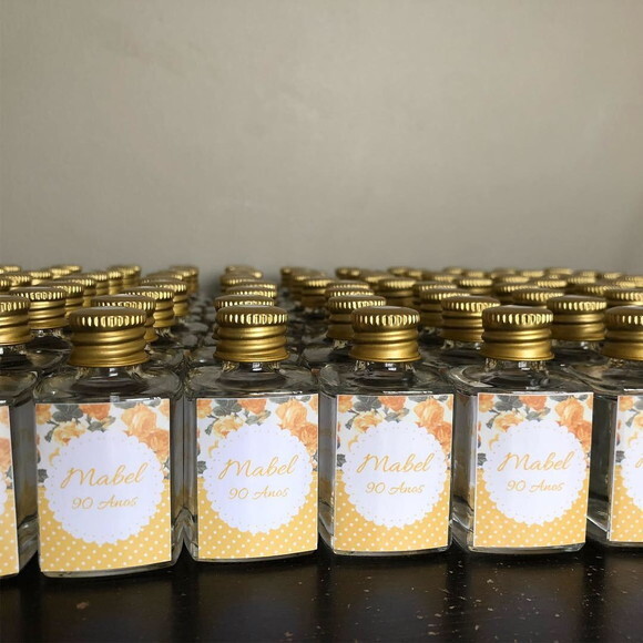 Lembrancinha Aromatizador Vidro 30ml Aniversário