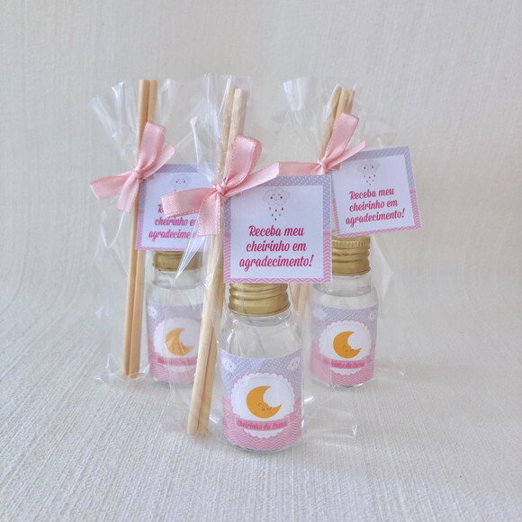 Lembrancinha Maternidade Aromatizador Lua