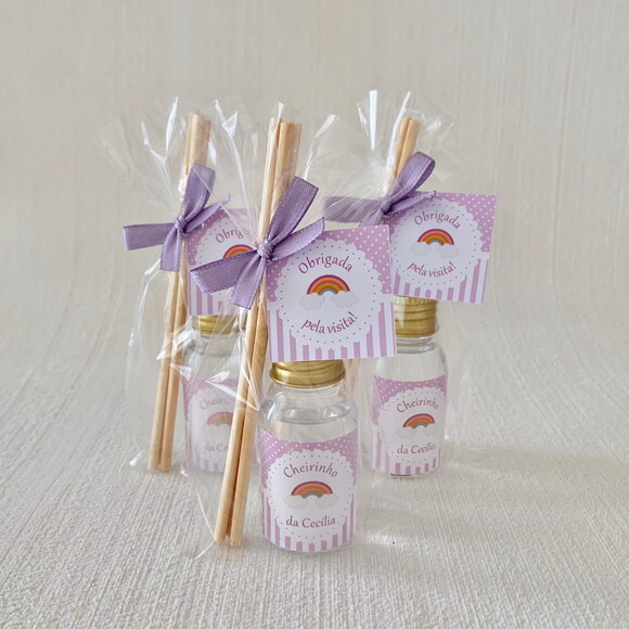 Lembrancinha Maternidade Aromatizador Nuvem Lilás