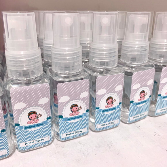 Lembrancinha Maternidade Home Spray aviador
