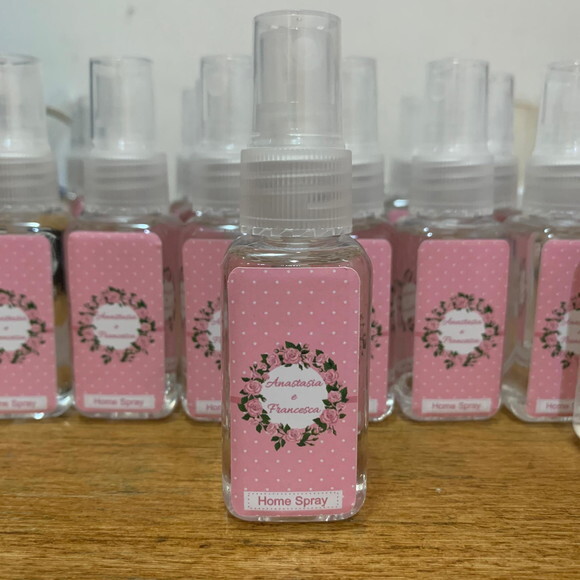 Lembrancinha Maternidade Home Spray sem Embalagem