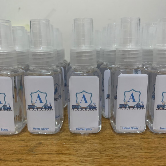 Lembrancinha Maternidade Home Spray sem Embalagem Trenzinho