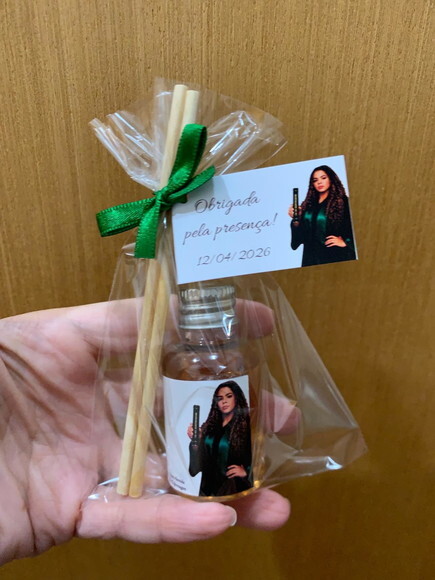 Mini Aromatizador Lembrança Formatura Técnico de Enfermagem