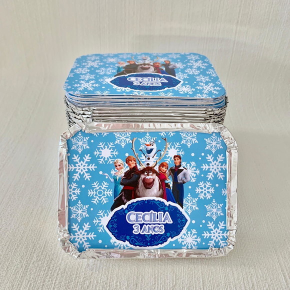 Mini Marmitinha Personalizada Frozen